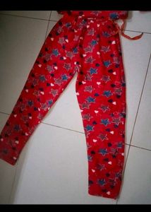 2 Full Suit Red And Pink For Girl With 1Extra Pant