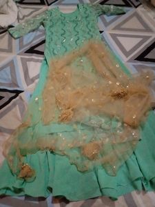 Kurta Circle Plazo With Dupatta