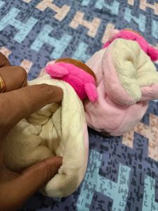 Cute Bear Baby Slippers never used