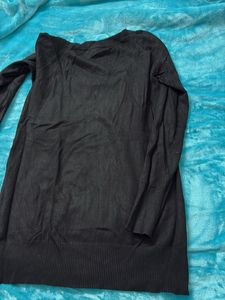 Black Long Sleeve Top + free gift ( you can wear i