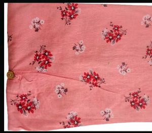 Floral Print Kurta