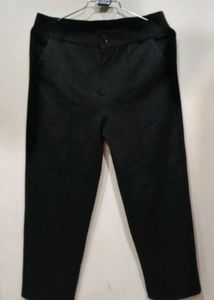 Black Cropped Pants