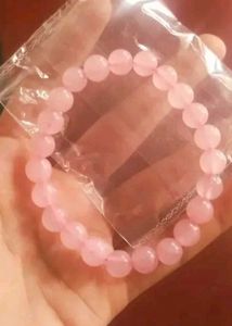 Rose Quartz Orgone Pyramid, Bracelet &amp; Zibu