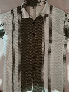 Vintage Striped Button-Down