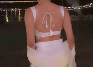 Non Padded Satin Strappy Blouse
