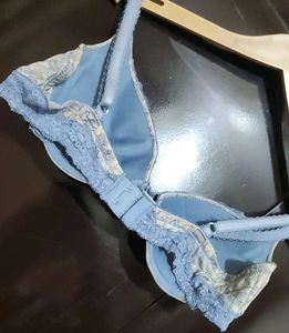 Grey Floral Print Bra For Girl Or Woman 34 Bust
