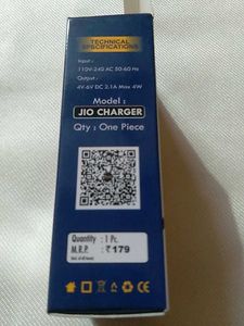 SoRoo Travel Charger - 2.1A - Jio Compatible