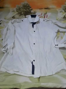 White Casual Shirt