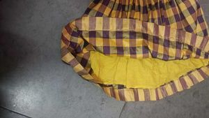 Vintage Plaid Skirt