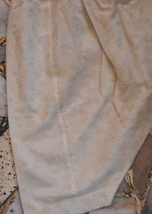 Elegant Kurta Set With Golden Dupatta