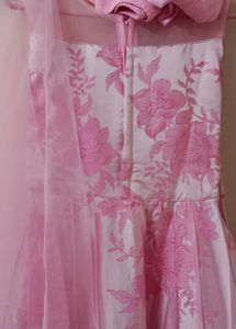 Pink Floral Ethnic Gown