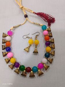 Necklace Set With Earrings