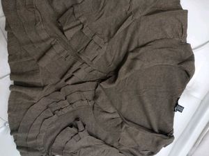 Olive Shrug With Frills