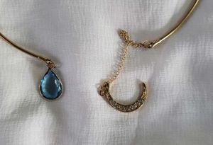 Joker &amp; Witch Mystic Moon Charm Necklace