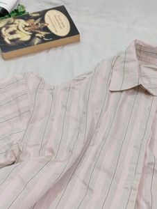 Oversized Pink Shirt