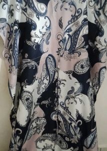 Paisley Print Sleeveless Top