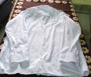 White Button-Down Shirt