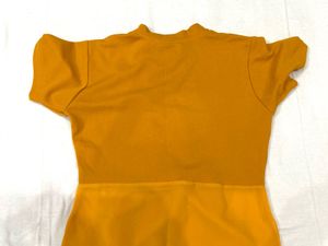 Yellow kurta style Top