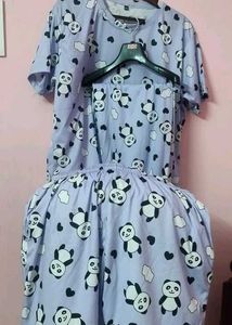 Panda Pajama Set