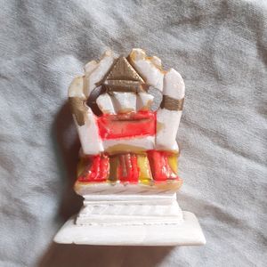 Laxmi Ganesh White Marble Idol Goddess Lokkhi &amp; God Ganesh Decorative Showpiece Lakshmi Ganesh Religious Idol &amp; Figurine Home Decor Spiritual &amp; Festive Decor Lord Ganesha Ganpati Maa Lamxi Murti Gift.