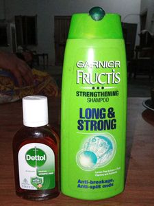 Garnier Fructis & Dettol