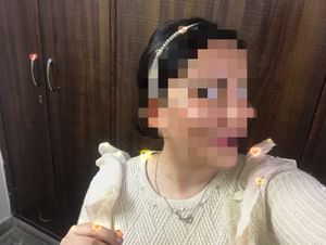 Off White Beads Sweater