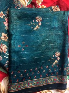 Beautiful Bottle Green Kurta Set