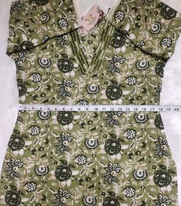Floral Print Kurta Set
