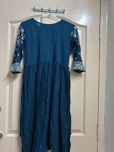 Casual Kurta Navy Blue