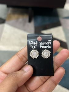 Pair Of Studs With Stones