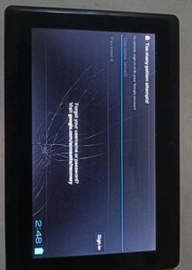 Cracked Tablet - For Parts