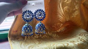Blue Jhumka