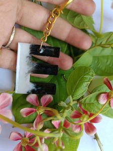 Resin Letter "E" Keychain