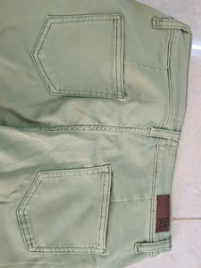 DNMX Olive Green Chinos Size 28