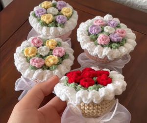 Crochet Mini Flower Bouquet 💐