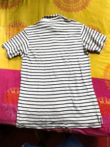 Striped ZARA Polo T-Shirt