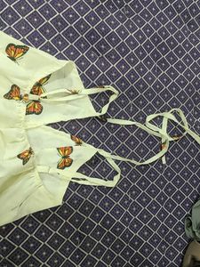 Butterfly Print top