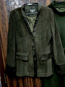 Blazer And Kurti Combo Set