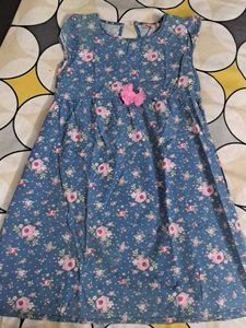 Cute Floral Girls Dress