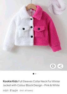 Cute Color Block Jacket