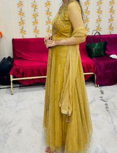 Heavy Gown With Duppatta