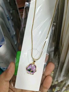 Floral Cameo Necklace