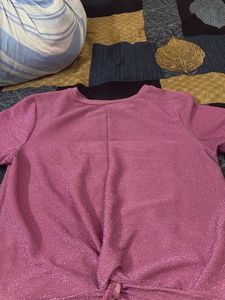 Pink Sparkle Top