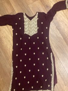 EMBROIDERed SHARARA SUIT FOR WOMEN
