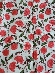 Floral Print Kurta