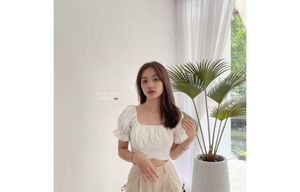 Best Crop Top Used As Blouse 🦋