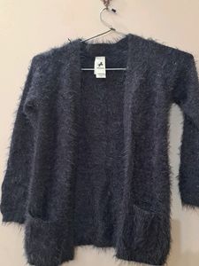 Awesome shining blue shrug