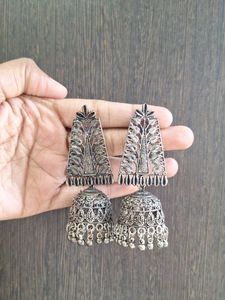Black Polish Jhumka