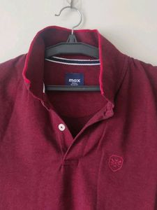 Maroon Polo T-Shirt