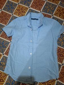 Light Blue Short Sleeve Shirt